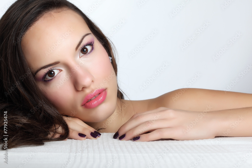 Portrait of young beautiful woman Portrait of young beautiful woman