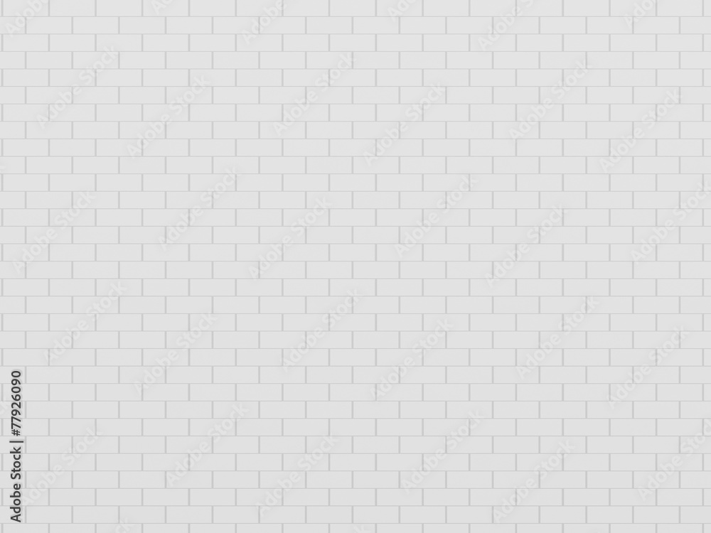 Square white brick wall background Square white brick wall background