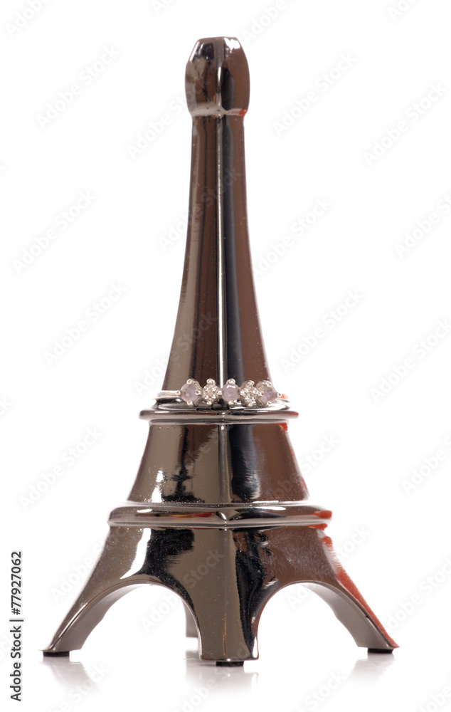 Anthropologie Molly Hatch Eiffel Tower Paris France Ring Holder | eBay