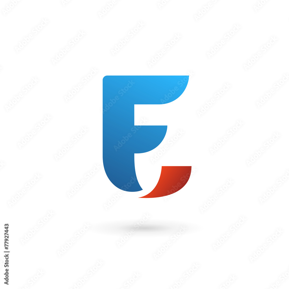 Letter E logo icon design template elements Letter E logo icon design template elements
