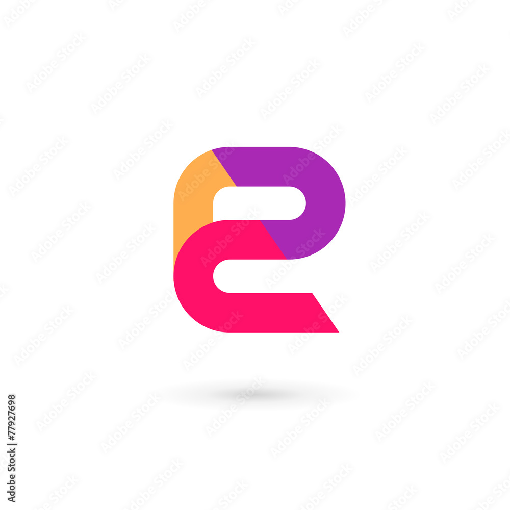 Letter E logo icon design template elements Letter E logo icon design template elements