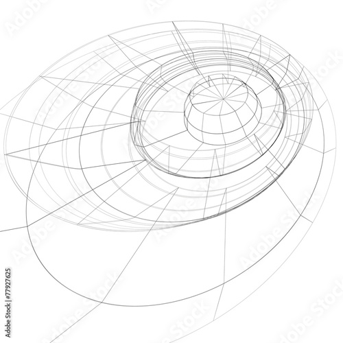 Modern technology black and white stylish background, abstract d