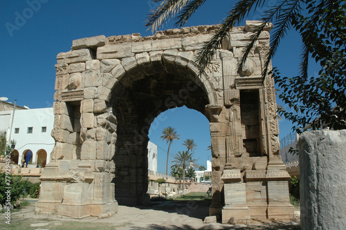 Libia. Tripoli Arco di Marco Aurelio
