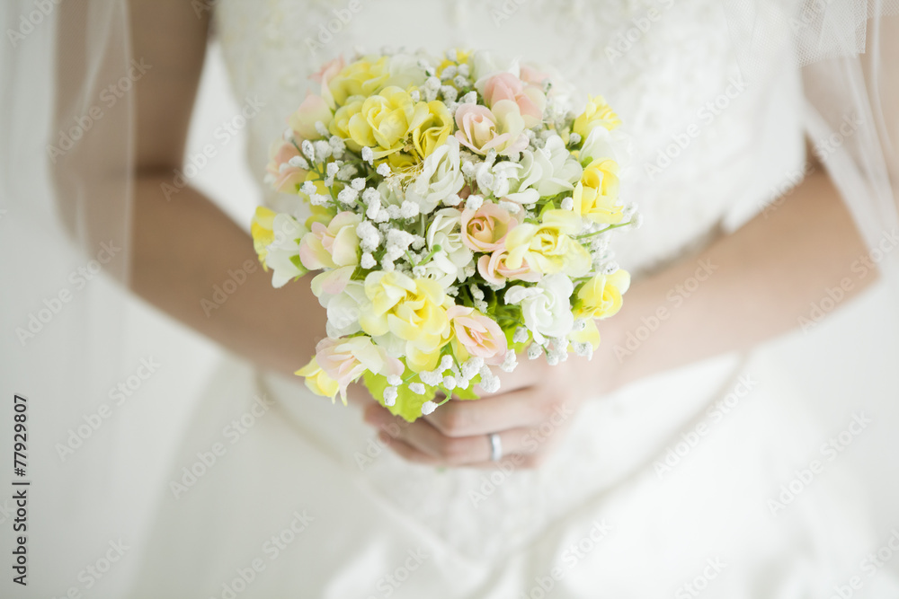 Lovely bridal bouquet