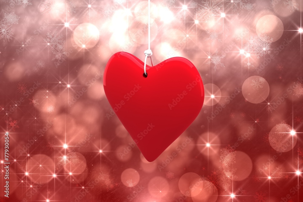 Composite image of red heart Composite image of red heart