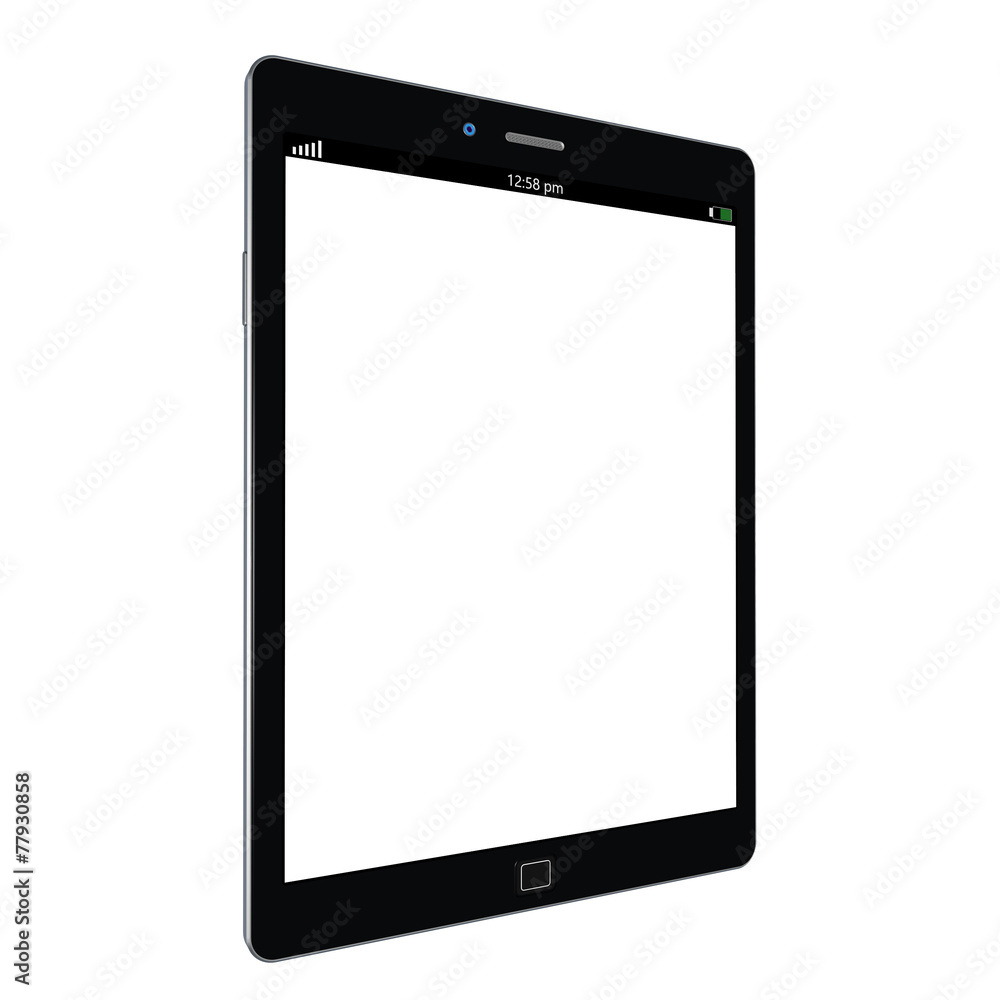 tablet on white background,tablet illustration tablet on white background,tablet illustration