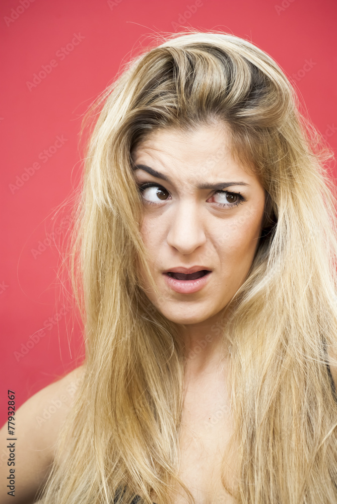 Naklejka premium Beautiful Woman