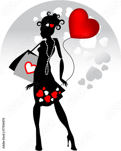 Valentine's woman