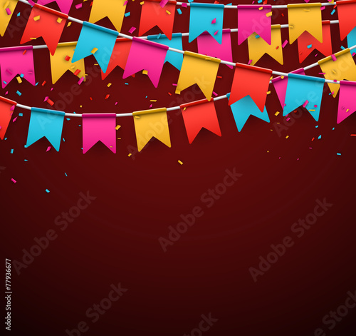 Party celebration background.