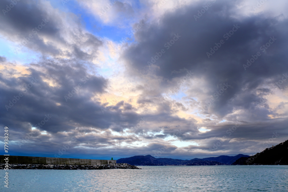 dam with stormy clouds over it dam with stormy clouds over it