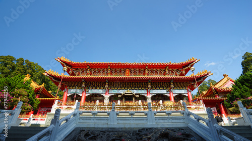 Famous Wenwu Temple near Sun Moon Lake in Taiwan photo