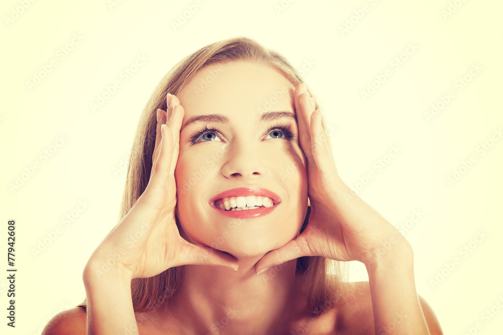 Obraz premium Beautiful spa woman