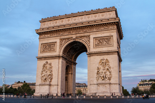 Arch of Triumph, Paris, France © ermes86