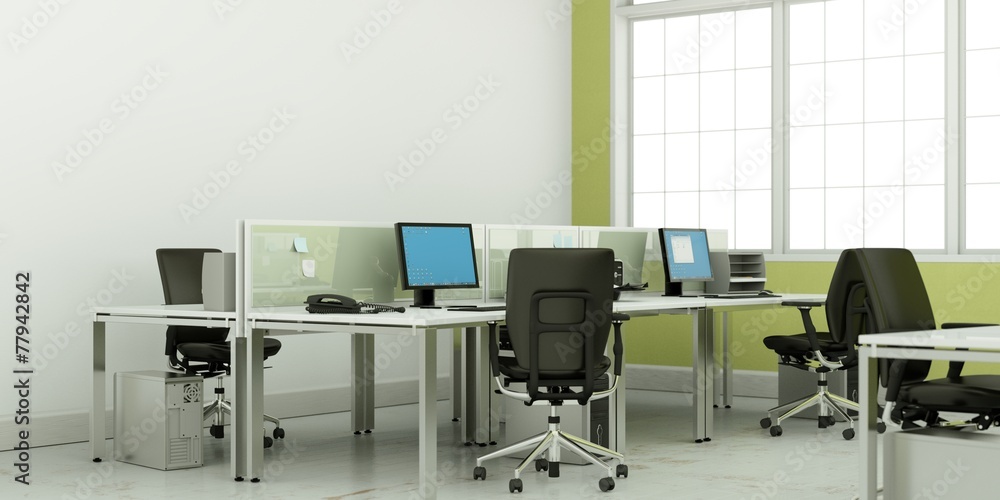 modernes Büro im Loft modernes Büro im Loft