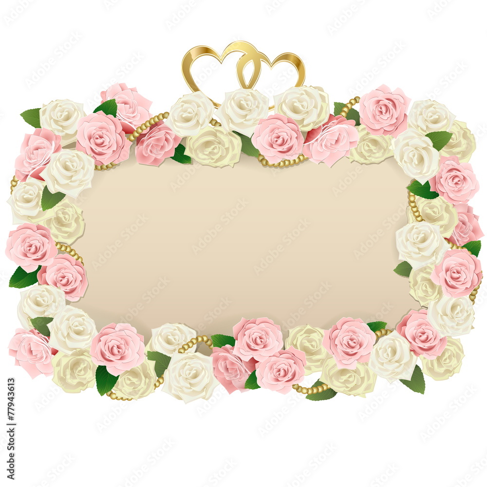Vector Wedding Flower Board Vector Wedding Flower Board