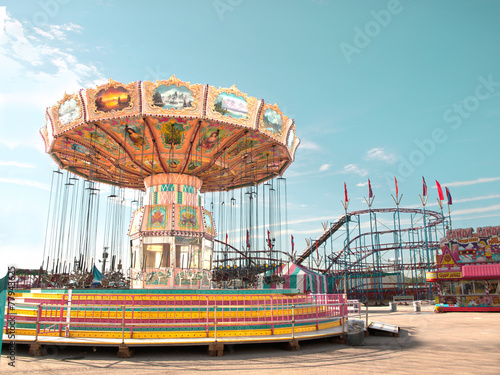 carousel at a fair