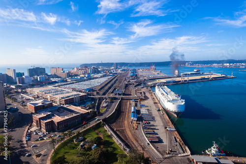 Durban Harbor Port Air Landscape photo