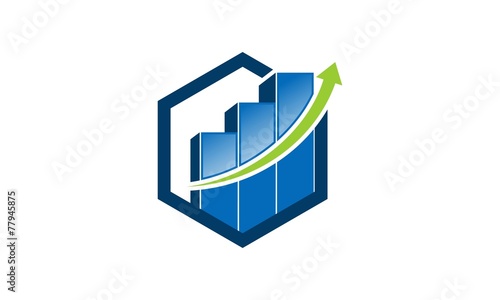 Chart Graph Finance Logo 2