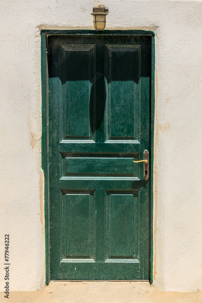 The doors os Santorini III