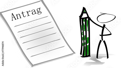 Antrag stellen