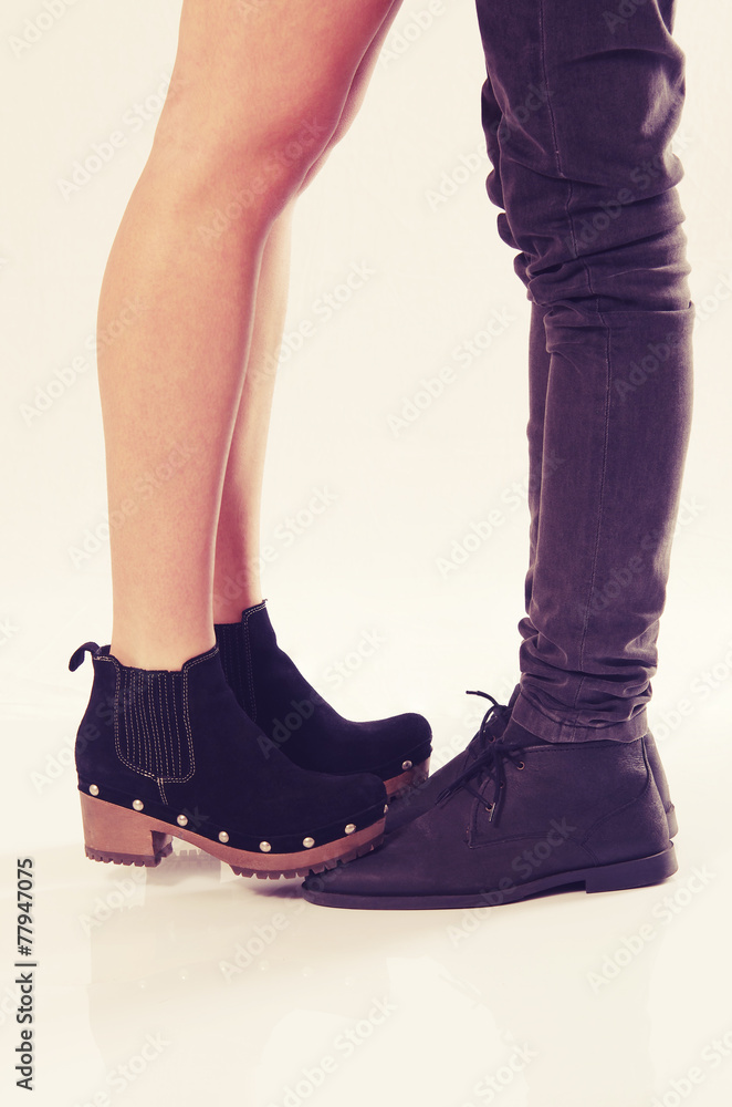 Stepping feet to reach Stepping feet to reach