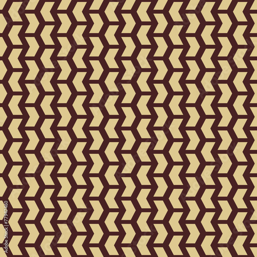 Geometric Seamless Abstract Pattern with Golden Triangles