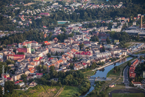 aerial view of Glucholazy Town