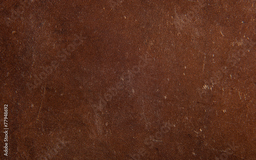 Dark brown vintage and grunge background texture. Leather
