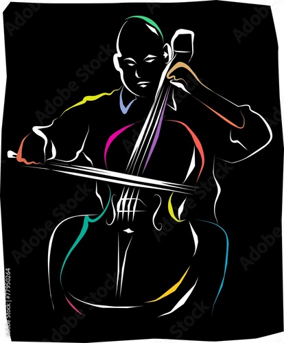 cellist sketch