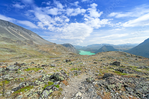 Besseggen Ridge in Jotunheimen National Park wide