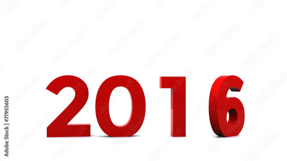 3D animated video - comes the new year 2016 3D animated video - comes the new year 2016