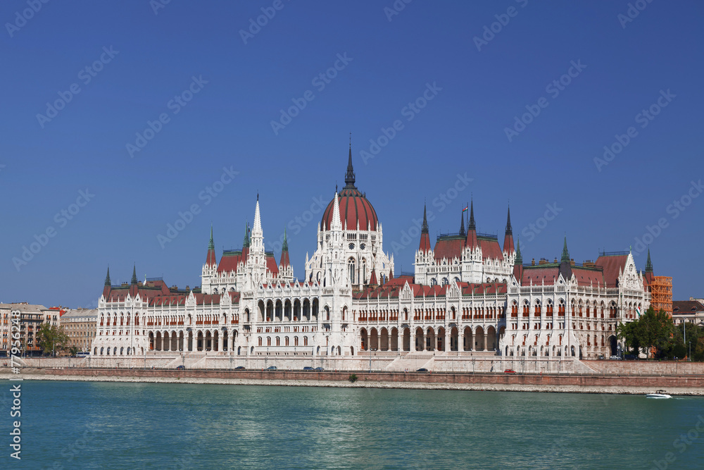 Hungarian Parliament Building. Budapest, Hungary