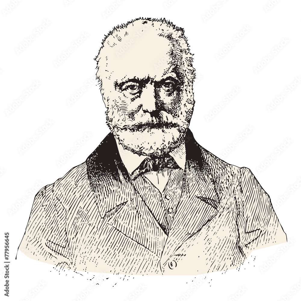Obraz premium Victor Hugo