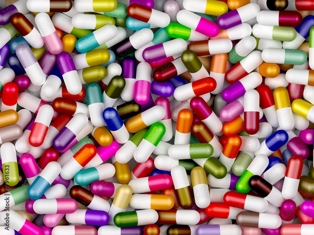 pile of beautiful colorful pills pile of beautiful colorful pills
