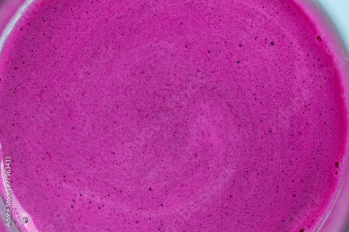 Closeup of Purple Beets Juice Texture