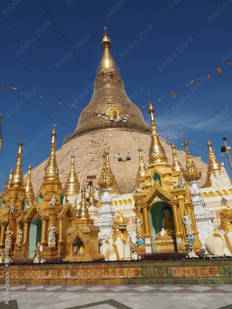 Shwedagon, simbolo de Yangón