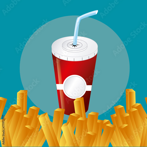 Food design, vector illustration.