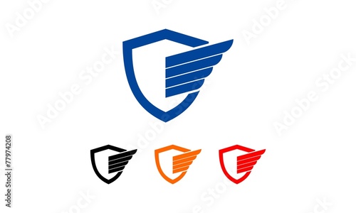 Shield Wings Logo 2
