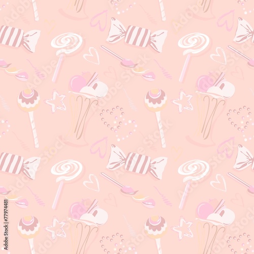 Sweet seamless pattern