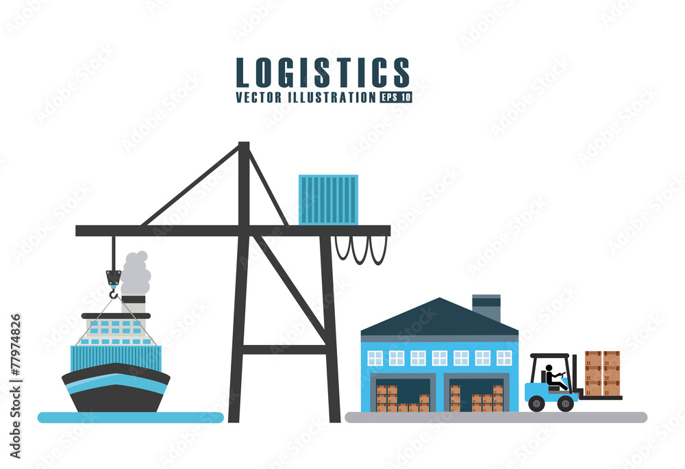 Fototapeta premium transport logistics