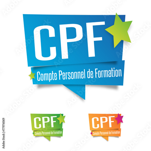 CPF - Compte personnel de formation