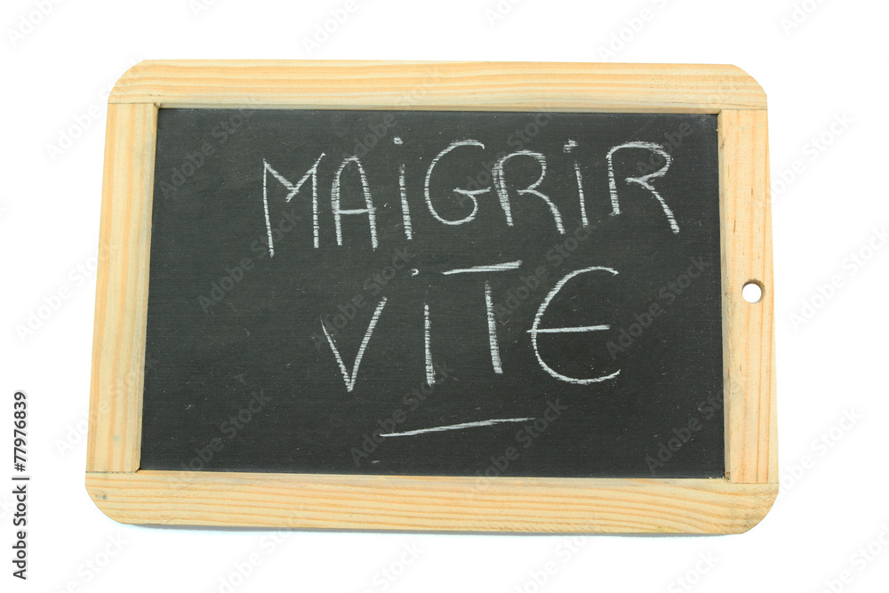ardoise maigrir vite ardoise maigrir vite