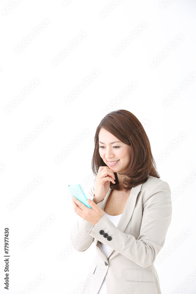 スマートフォン・女性