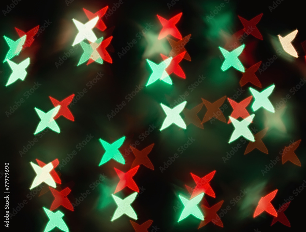 Defocused abstract christmas background Defocused abstract christmas background