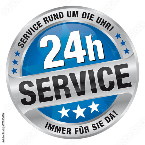 24h Service - Service rund um die Uhr! Immer für Sie da!