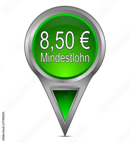 Pin Pointer mit 8,50 Euro Mindestlohn