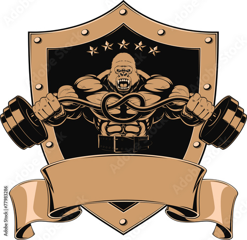 Strong gorilla