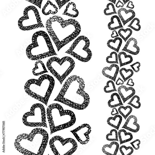 Love theme seamless backgro...
