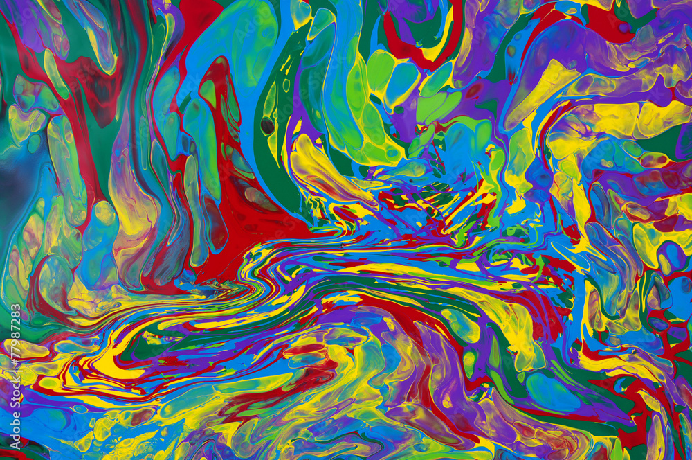 paint mixed paint mixed