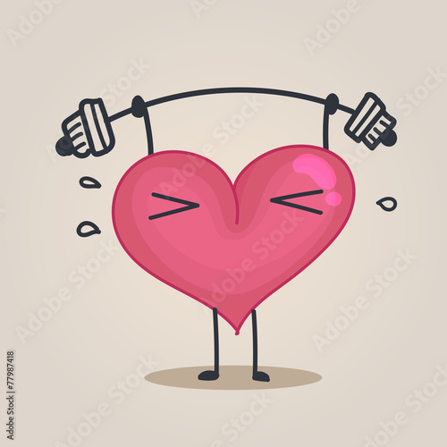 fitness heart